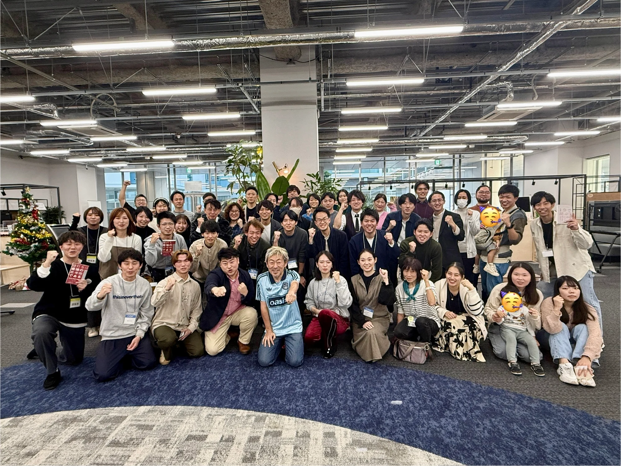 イベント終了後に参加者が集まって撮影した集合写真